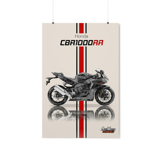 Honda CBR 1000RR | Wall Art - Frame Poster - 2021