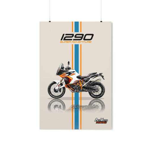 KTM 1290 Super Adventure R  | Wall Art - Frame Poster 2023