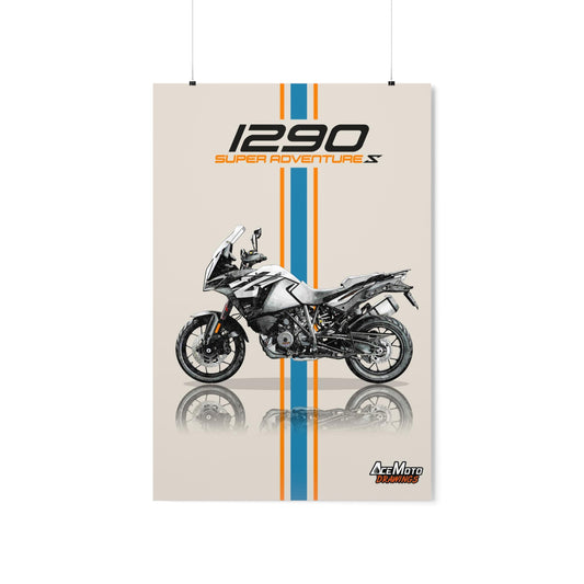 KTM 1290 Super Adventure S | Wall Art - Frame Poster - 2020