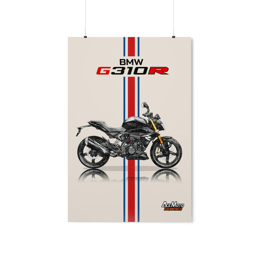 BMW G310R Drawing Poster