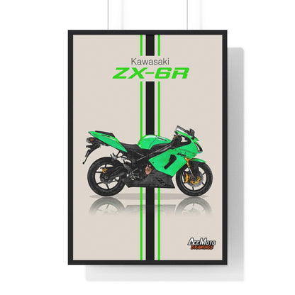 Kawasaki Ninja ZX-6R | Wall Art - Frame Poster 2005