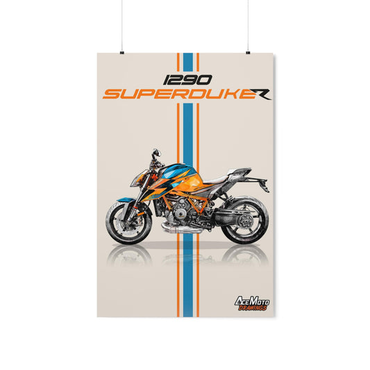 KTM SuperDuke 1290R | Wall Art - Frame Poster