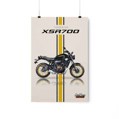 Yamaha XSR 700  | Wall Art - Frame Poster - 2022
