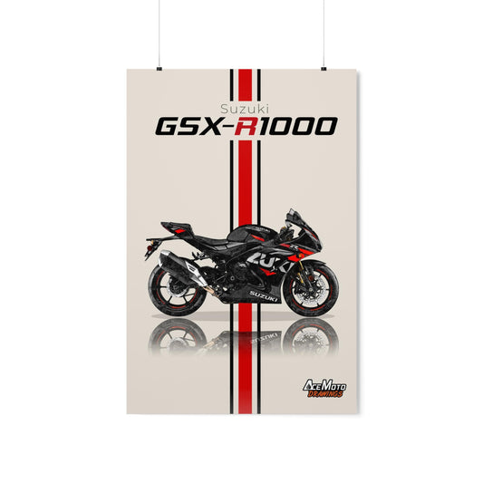 Suzuki GSX-R 1000  | Wall Art - Frame Poster - 2021