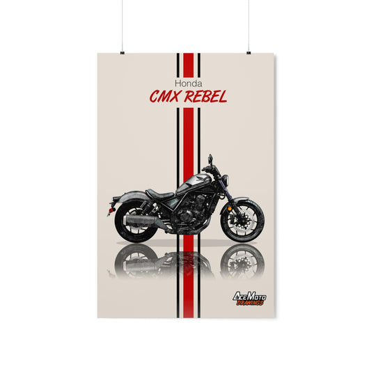 Honda CMX Rebel 1100 | Wall Art - Frame Poster - 2023