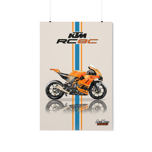 KTM RC8C | Wall Art - Frame Poster - 2022