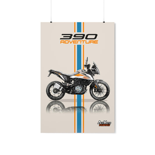 KTM 390 Adventure | Wall Art - Frame Poster - 2020