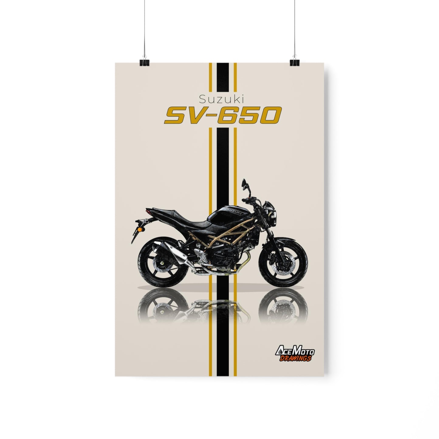 Suzuki SV650 | Wall Art - Frame Poster - 2022