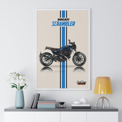 Ducati Scrambler Nightshift  | Wall Art - Frame Poster - 2022