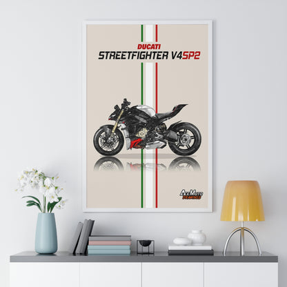 Ducati Streefighter V4 SP2  | Wall Art - Frame Poster - 2022