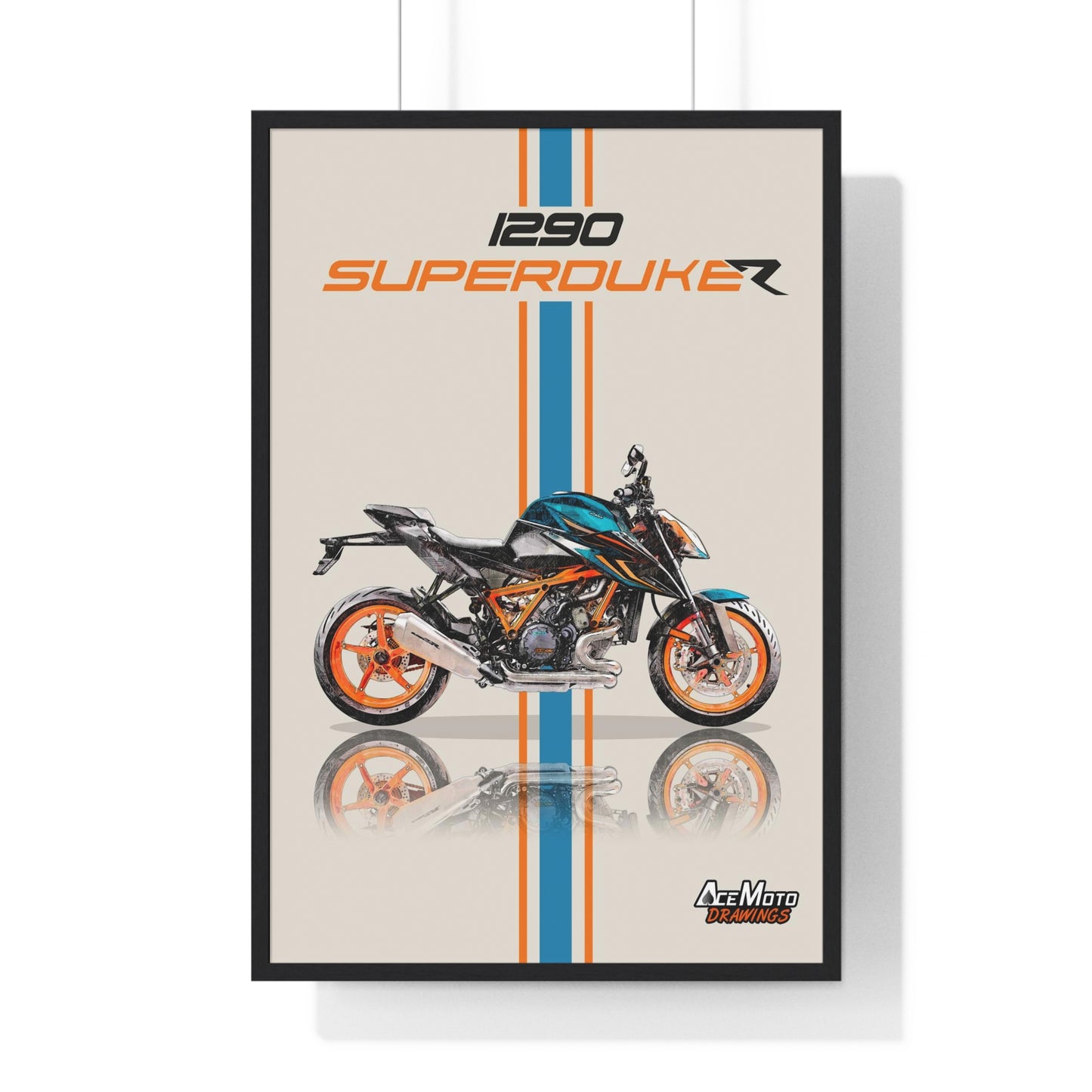 KTM 1290 Superduke R | Wall Art - Frame Poster 2023