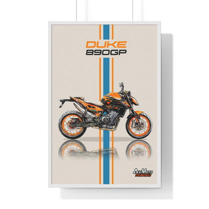 KTM Duke 890 GP | Wall Art - Frame Poster - 2023