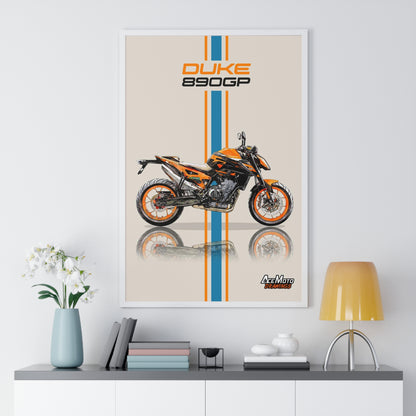 KTM Duke 890 GP | Wall Art - Frame Poster - 2023