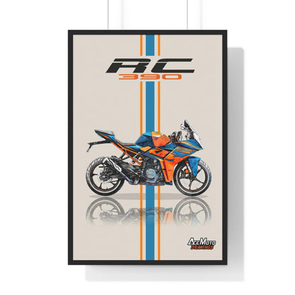 KTM RC 390 | Wall Art - Frame Poster - 2022