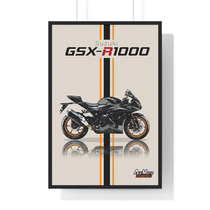 Suzuki GSXR 1000 Black | Wall Art - Frame Poster - 2022