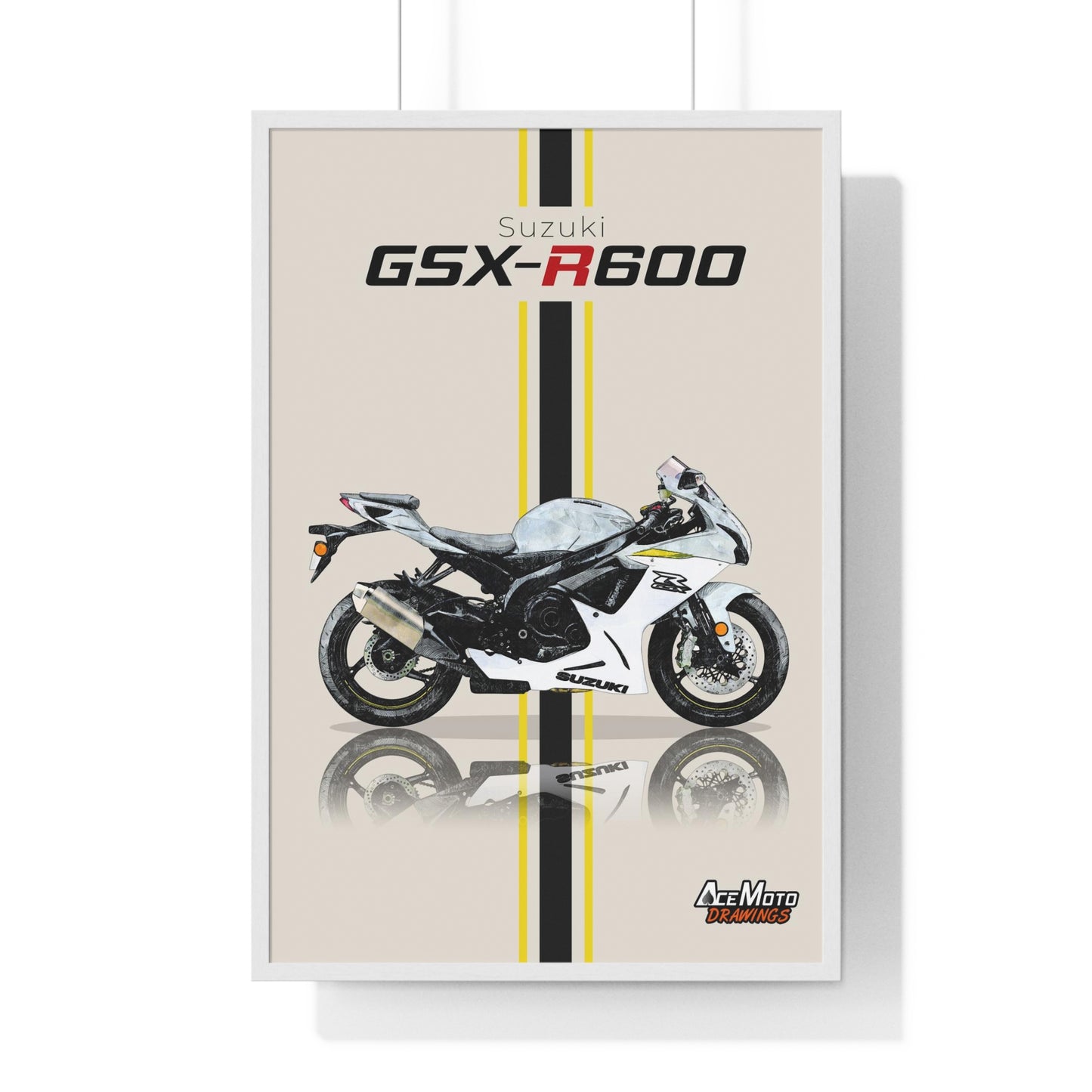 Suzuki GSXR 600 | Wall Art - Frame Poster - 2022