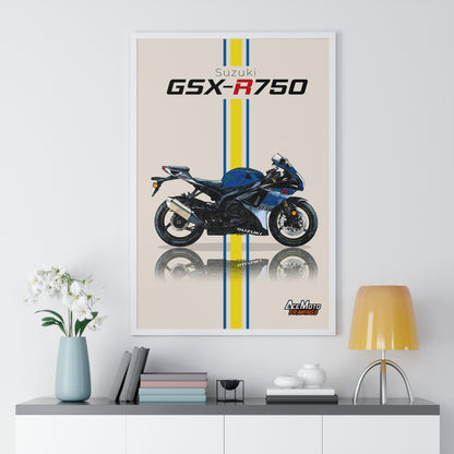 Suzuki GSX-R 750 | Wall Art - Frame Poster - 2022