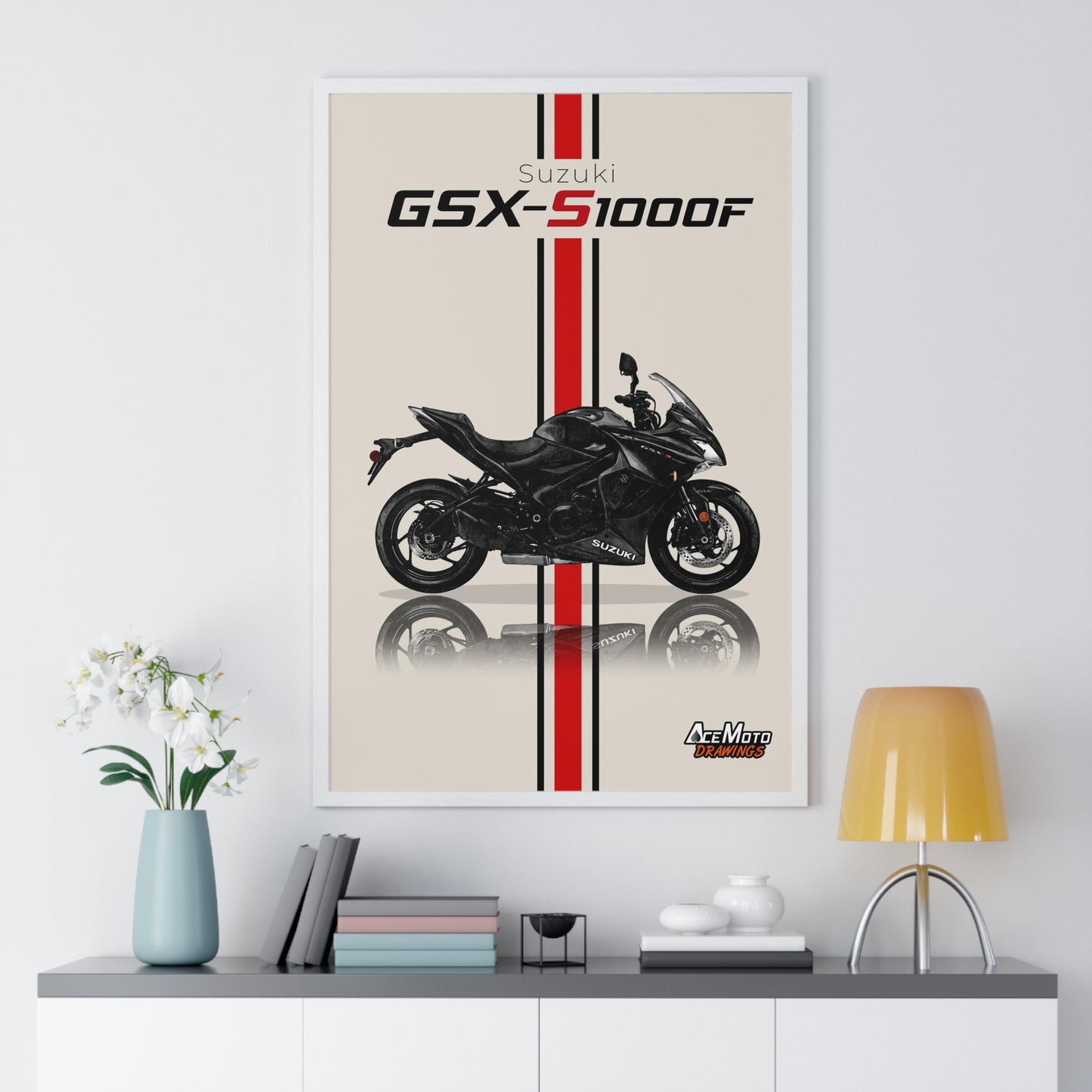 Suzuki GSXS 1000F | Wall Art - Frame Poster - 2020