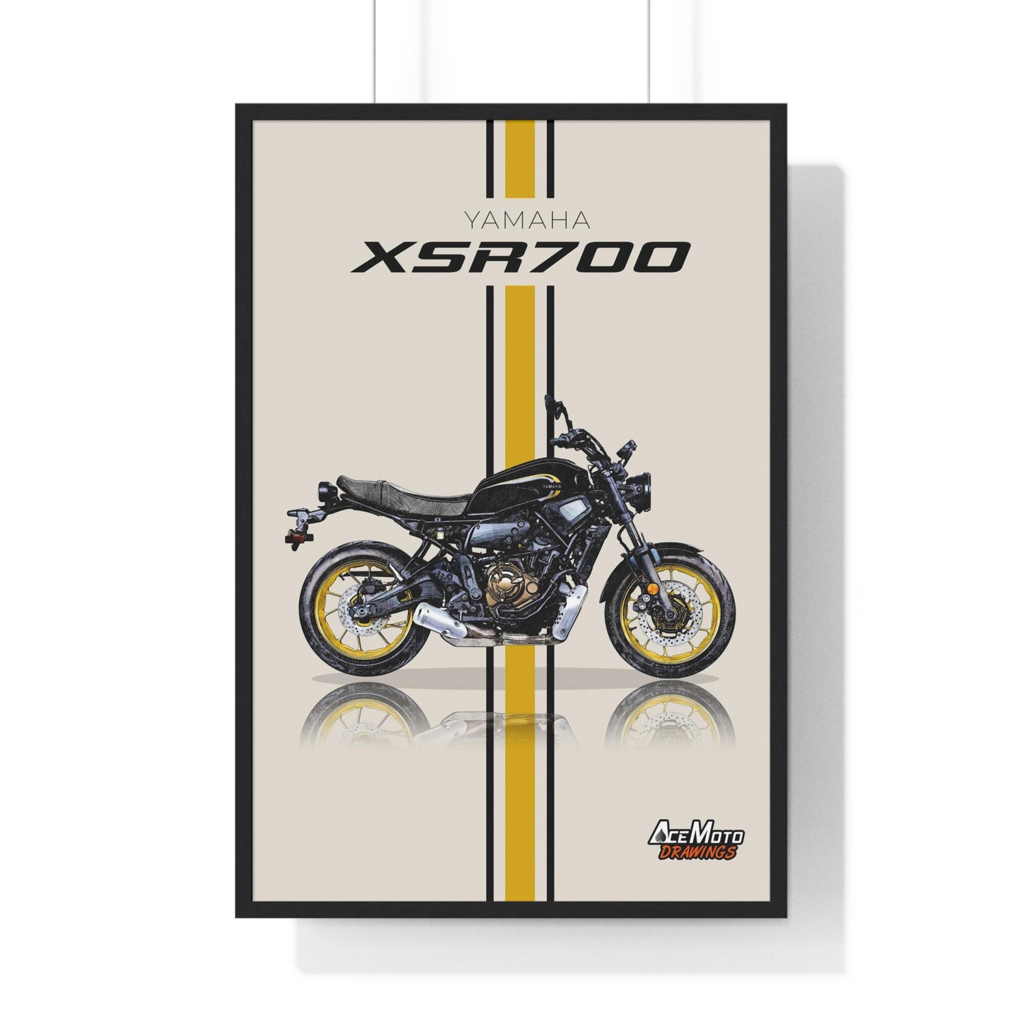 Yamaha XSR 700  | Wall Art - Frame Poster - 2022