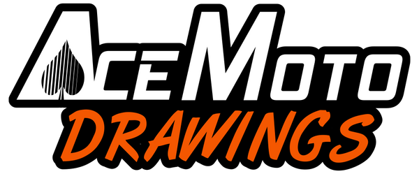 Ace Moto Drawings